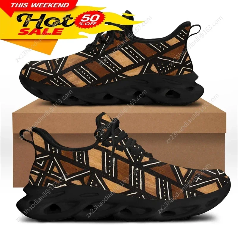 Sneakers Fashion Women - Afrika Etnik Tribal Desenli Erkek Spor