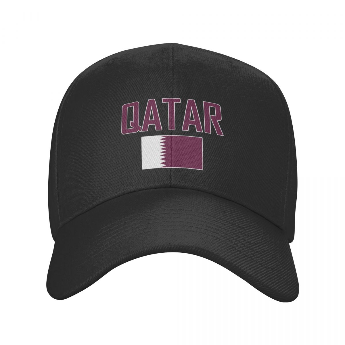 Women Fashion Qatar - KATAR ülke adı bayrak ile güneş