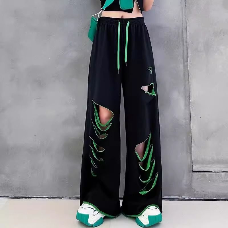 Women'S Fashion Trends Summer 2025 - Kadın Geniş Bacak Pantolon 90'lar Yüksek