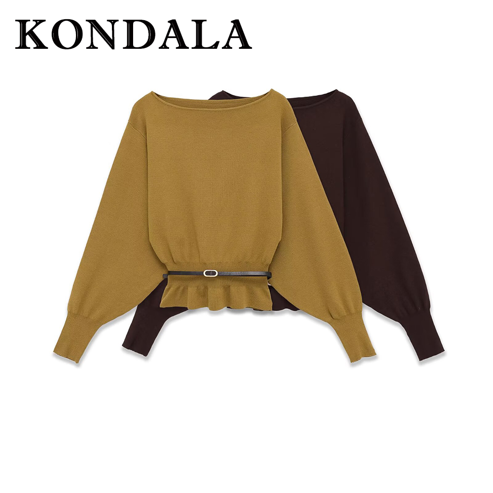 Women'S Fashion Trends Fall 2025 - KONDALA Vintage Düz Renk Moda 2025