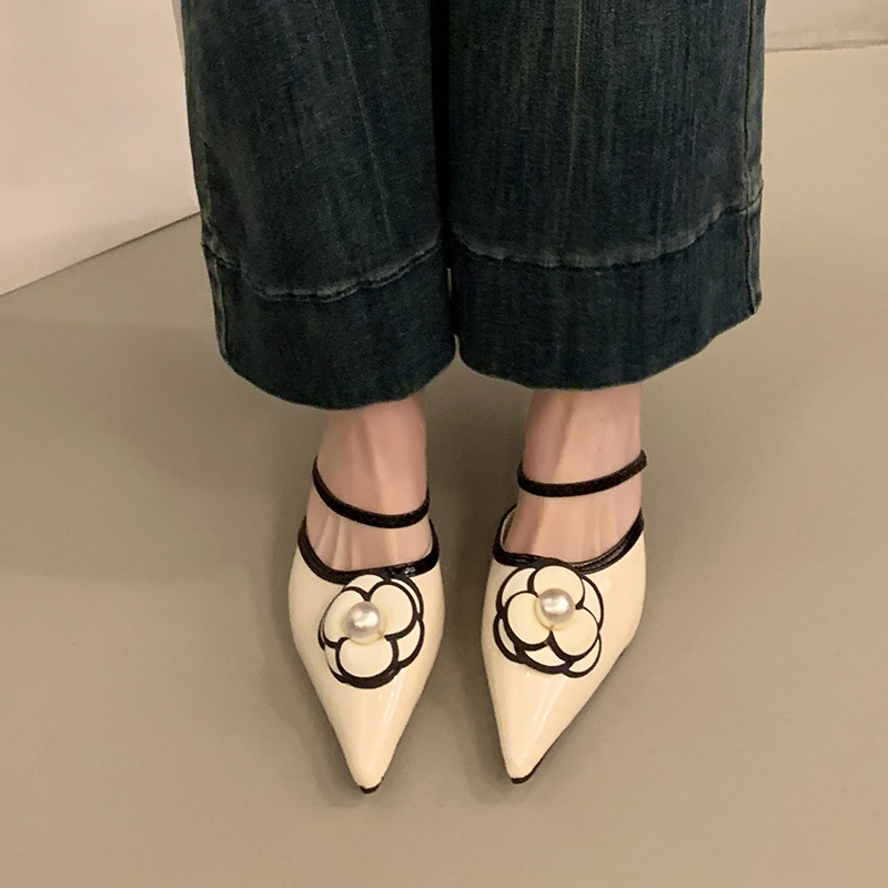 Women'S Fashion Summer 2025 - 2025 Yeni Düz Renk Çiçek Baobao