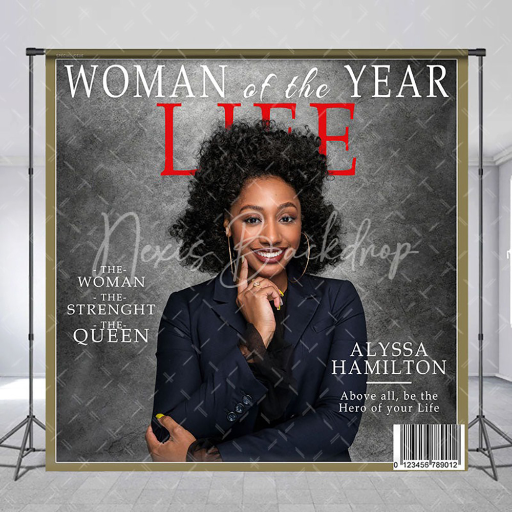 Women'S Fashion Magazines - Özel Gri Dergi Kapağı Kadın Doğum