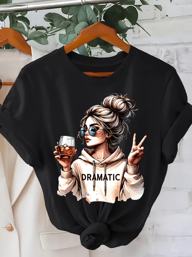 Women'S Fashion Trends Summer 2025 - DRAMATIC 1 adet Kadın Modası Baskılı