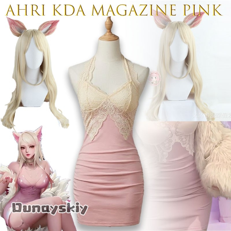 Women'S Fashion Magazines - KDA Dergisi Pembe Sahne Cosplay Elbisesi