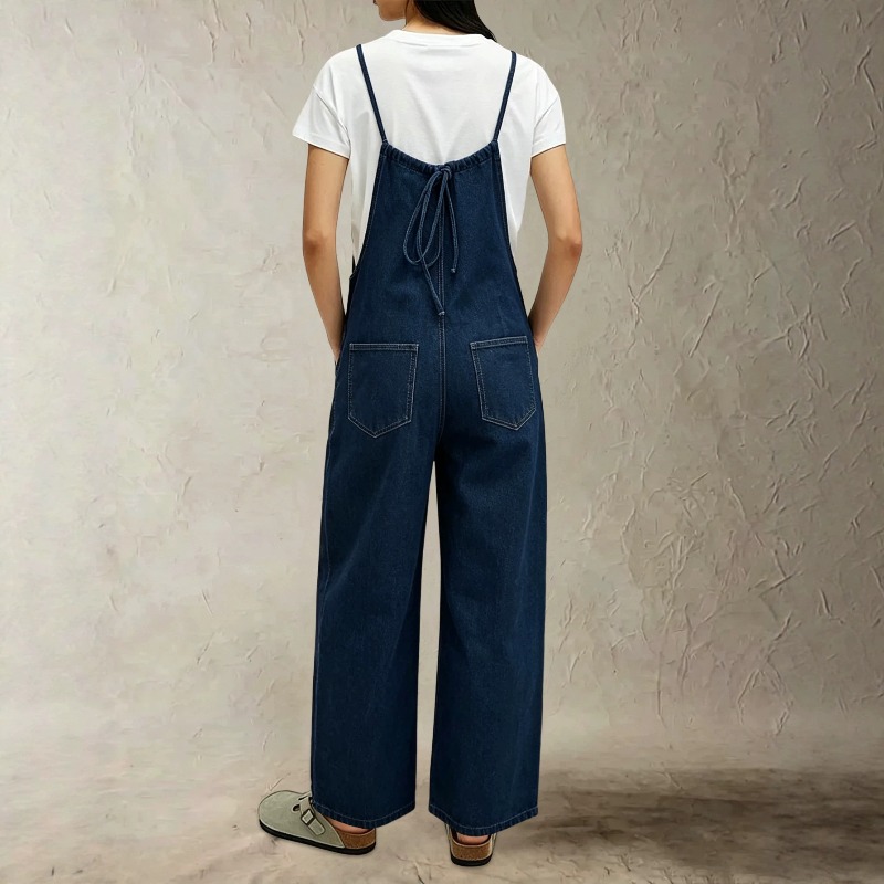 İlkbahar Sonbahar Kadın Denim  - Sleeveless Jumpsuit incelemesi ve fiyatı