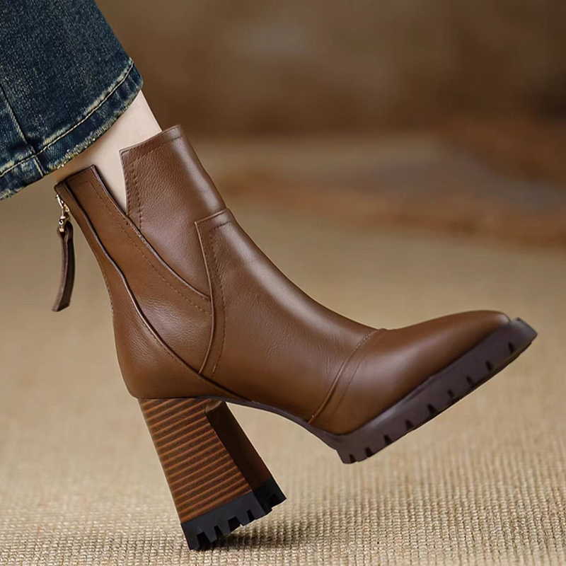 Oulylan Kalın Yüksek topuklu K - Winter Fashion Women Boots incelemesi ve fiyatı