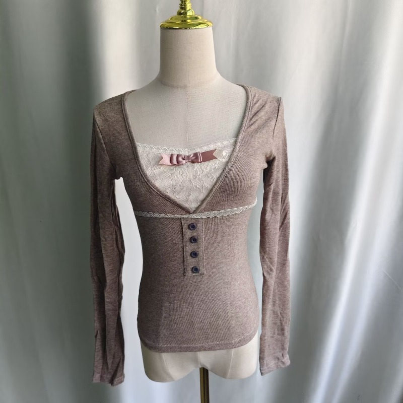 Ezgaga T Shirt Kadın Dantel Pa - Women'S Fashion Tops incelemesi ve fiyatı