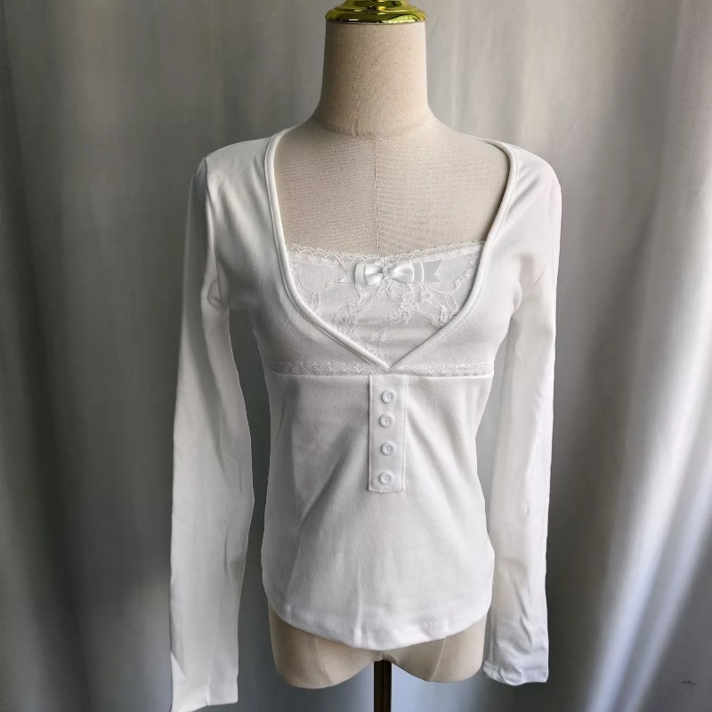 Ezgaga T Shirt Kadın Dantel Pa - Women'S Fashion Tops incelemesi ve fiyatı