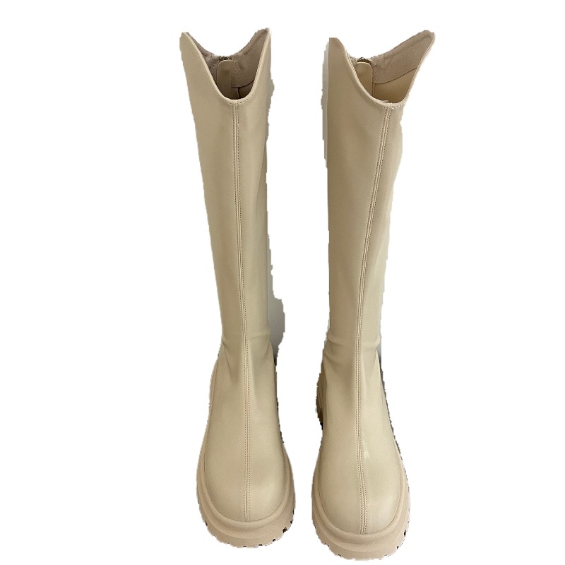Retro Çıplak Renkli Çizmeler K - Winter Fashion Women Boots incelemesi ve fiyatı