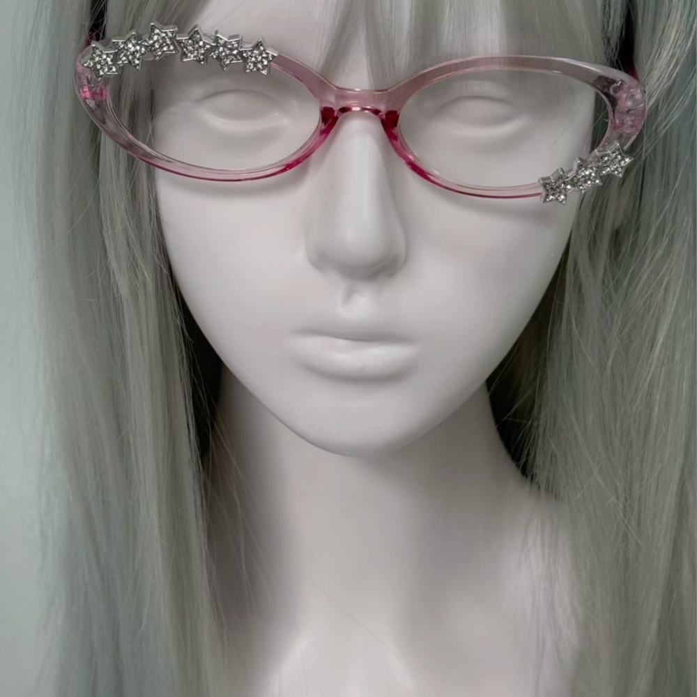 Y2K Yıldız Taşlı Kedi Gözü Dek - Women'S Fashion Eyeglasses incelemesi ve fiyatı