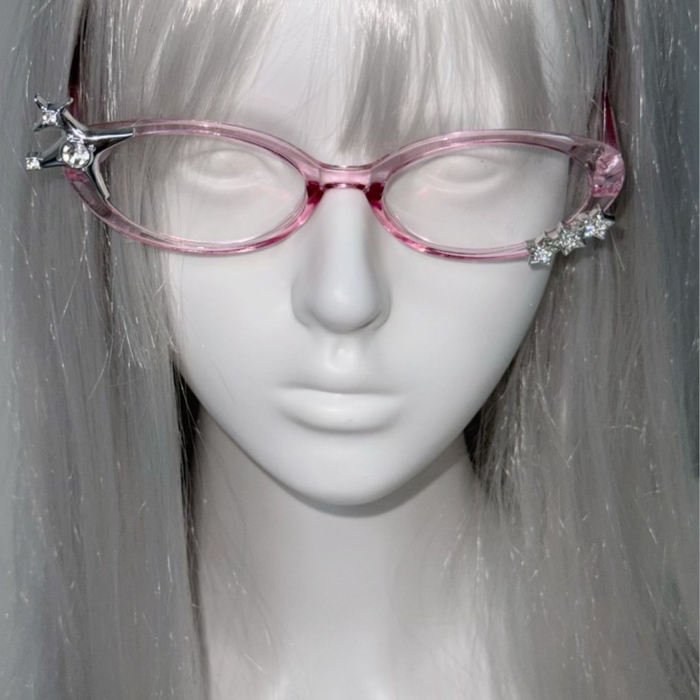 Y2K Yıldız Taşlı Kedi Gözü Dek - Women'S Fashion Eyeglasses incelemesi ve fiyatı
