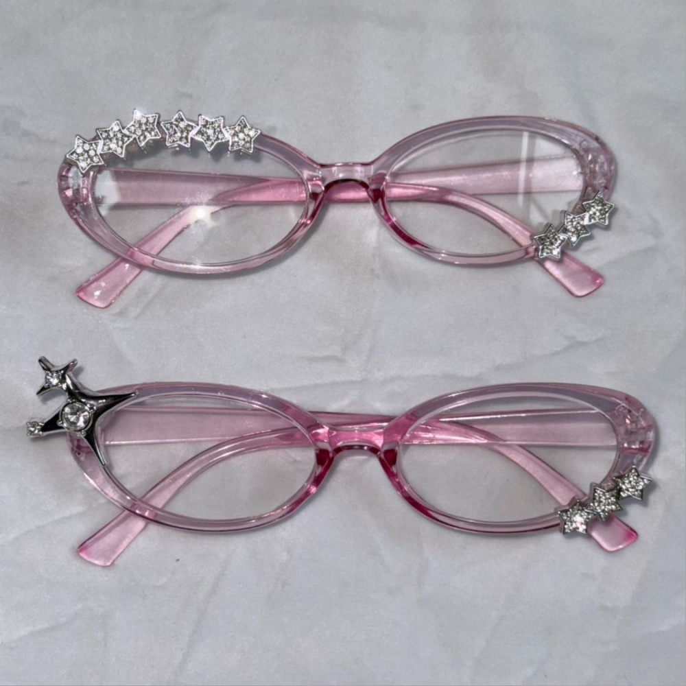Y2K Yıldız Taşlı Kedi Gözü Dek - Women'S Fashion Eyeglasses incelemesi ve fiyatı