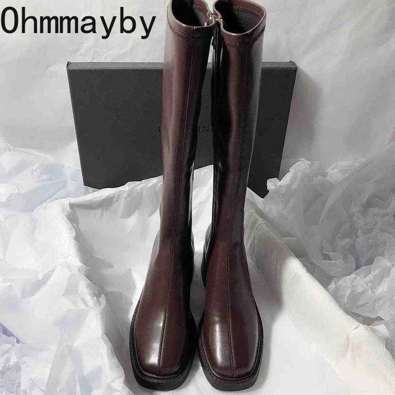 Vintage Kalın Topuk Kadın Diz  - Winter Fashion Women Boots incelemesi ve fiyatı