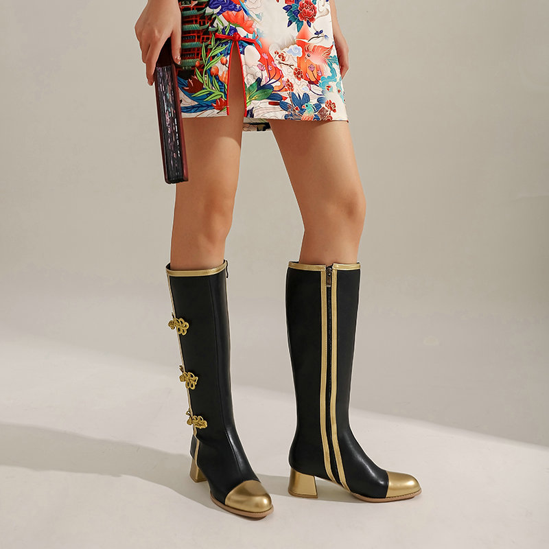 Büyük Boy Moda Diz Yüksek Çizm - Winter Fashion Women Boots incelemesi ve fiyatı