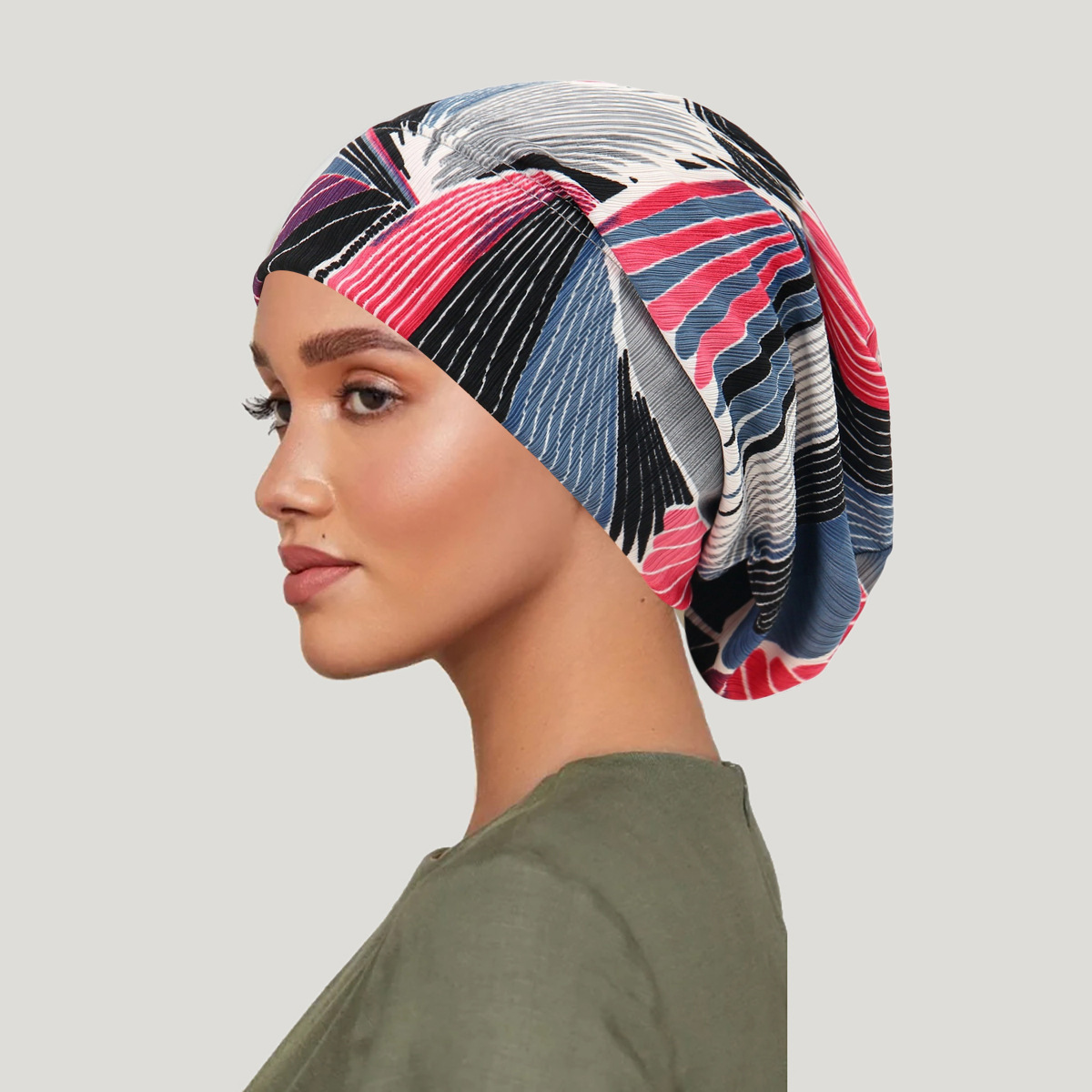 2026 Yeni Tie-dye Saç Örtüsü L - Women Fashion Hats incelemesi ve fiyatı