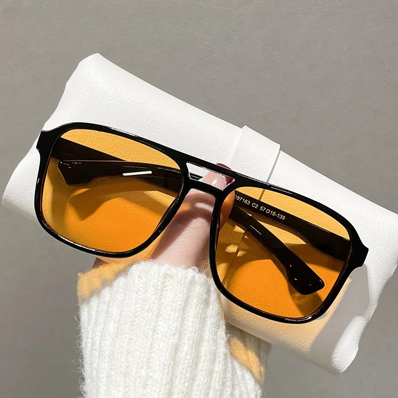 Kare Çift Köprülü Güneş Gözlüğ - Women'S Fashion Eyeglasses incelemesi ve fiyatı