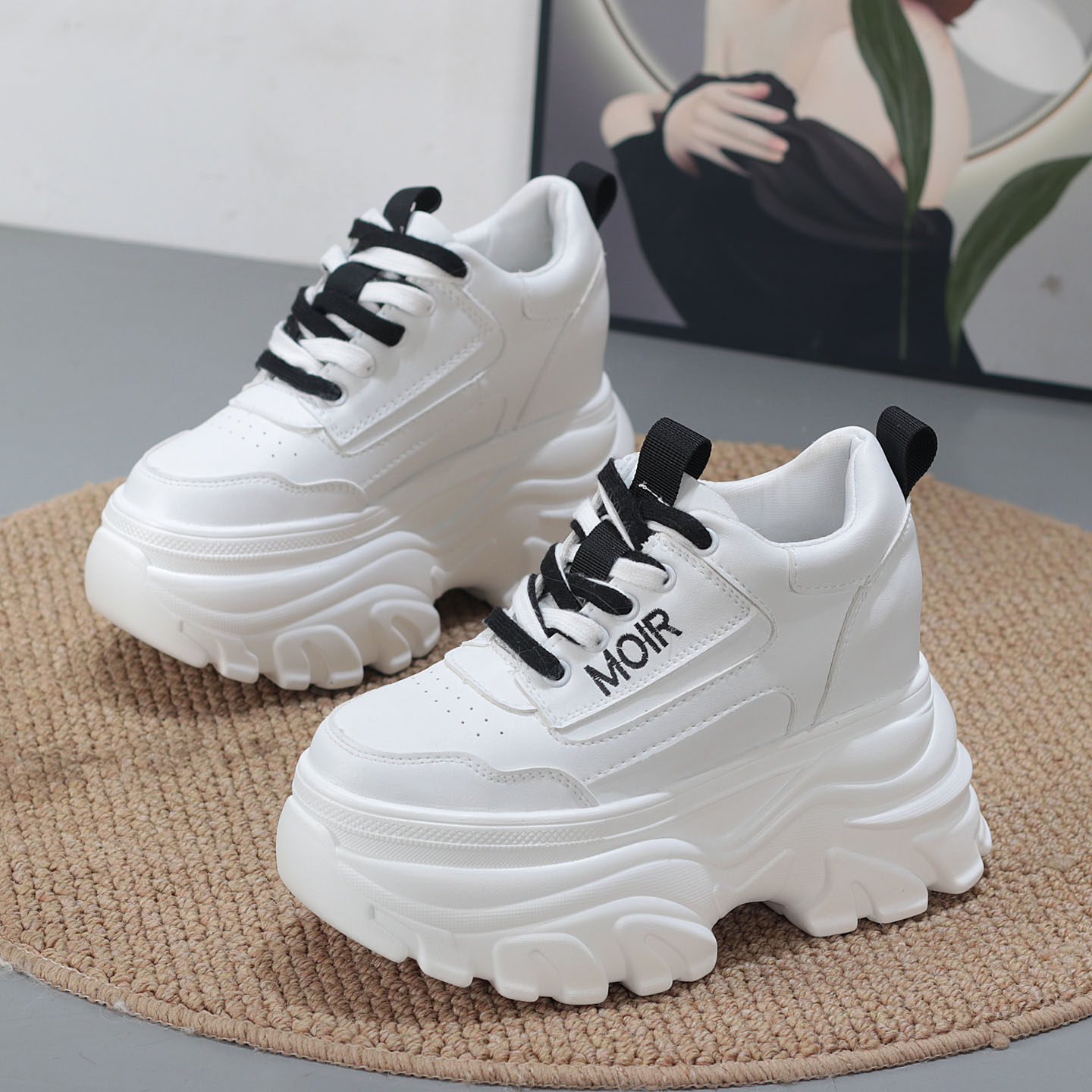 Kısa Boylu Kadınlar için 12cm  - Sneakers Fashion Women incelemesi ve fiyatı