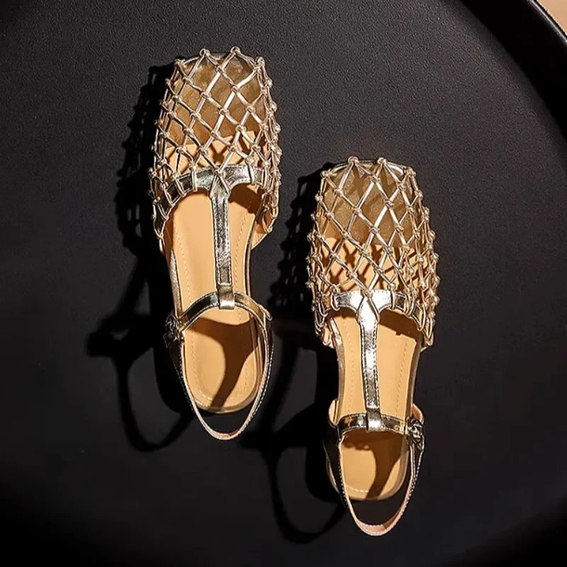 Kadınlar Örgü Fileli Sandaletl - Women'S Fashion Trends Summer 2025 incelemesi ve fiyatı