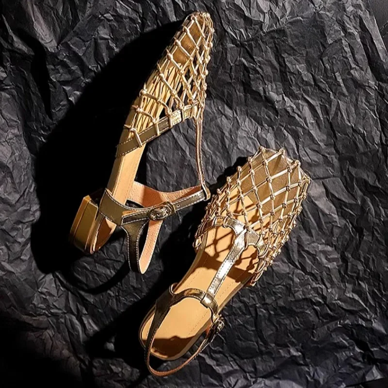 Kadınlar Örgü Fileli Sandaletl - Women'S Fashion Trends Summer 2025 incelemesi ve fiyatı