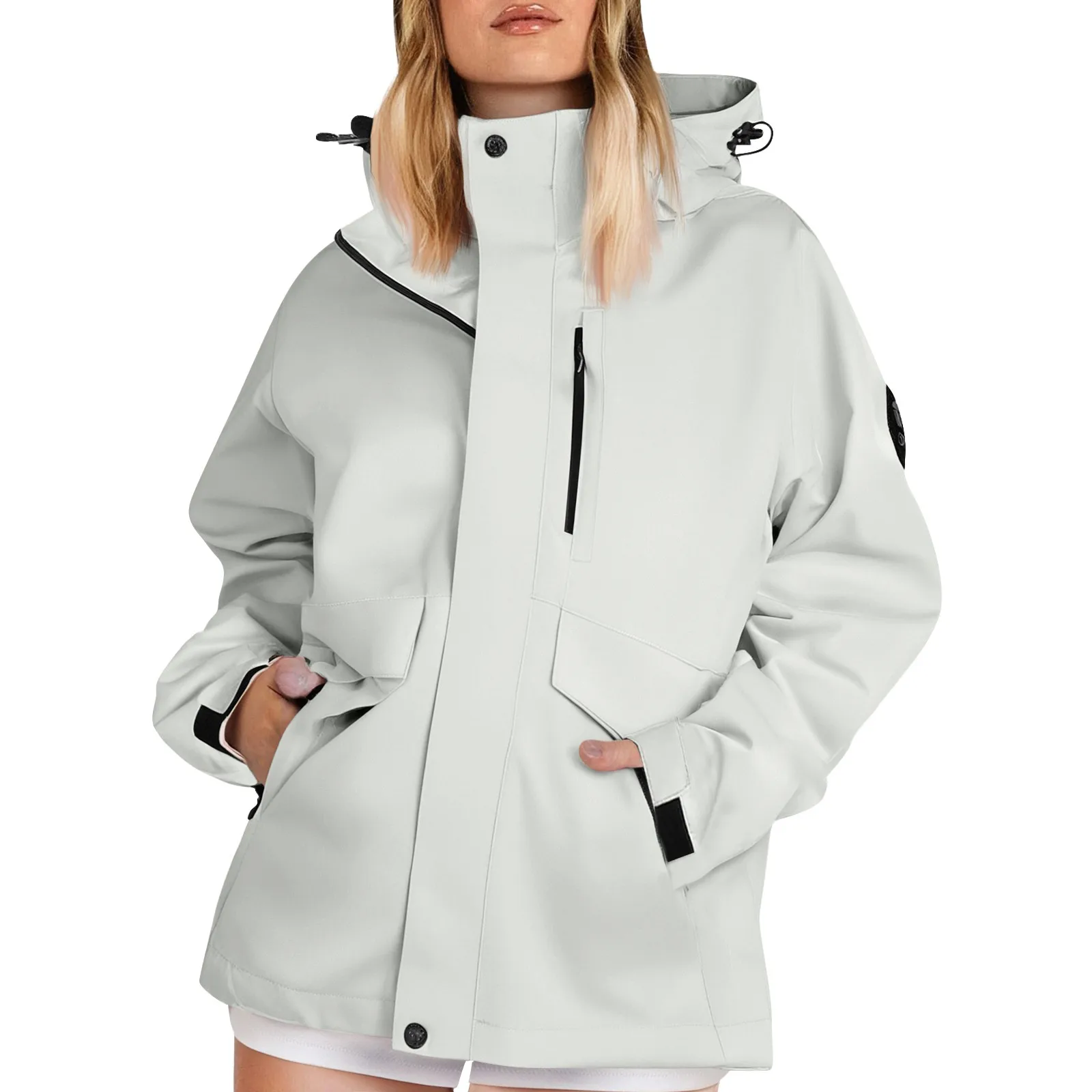 Sonbahar kadın Hafif yürüyüş c - Women'S Fashion Rain Jacket incelemesi ve fiyatı