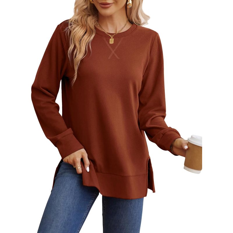 Kadın Sweatshirtleri Yan Yırtm - Women'S Fashion Trends Fall 2025 incelemesi ve fiyatı