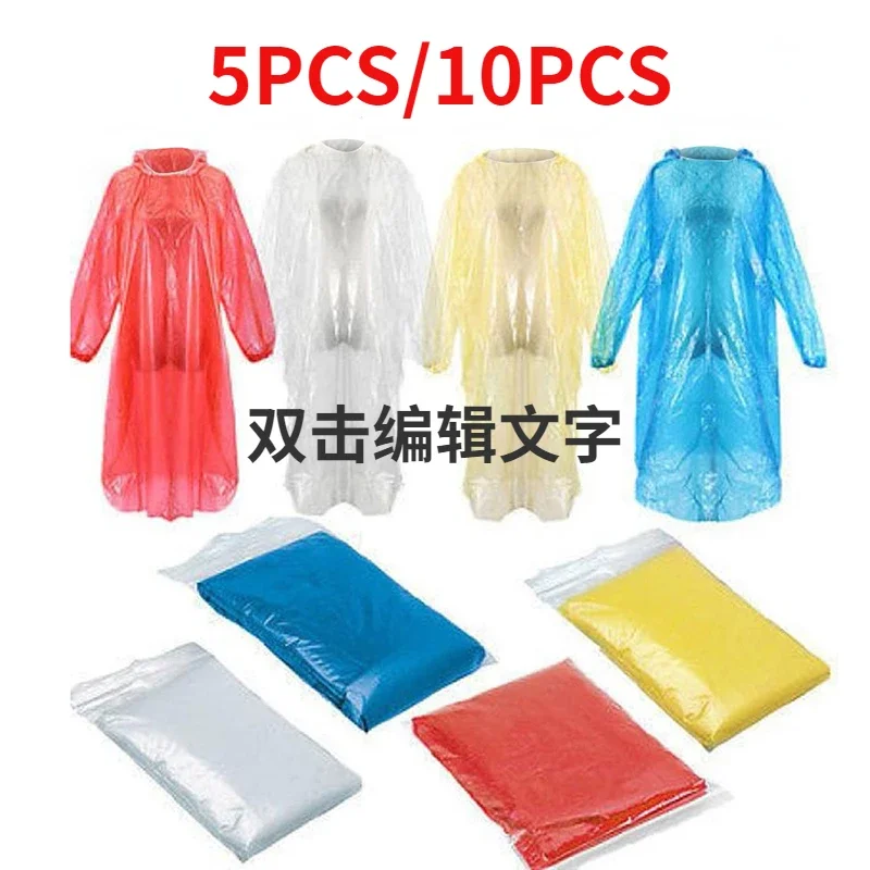 5/10 adet tek kullanımlık yağm - Women'S Fashion Rain Jacket incelemesi ve fiyatı