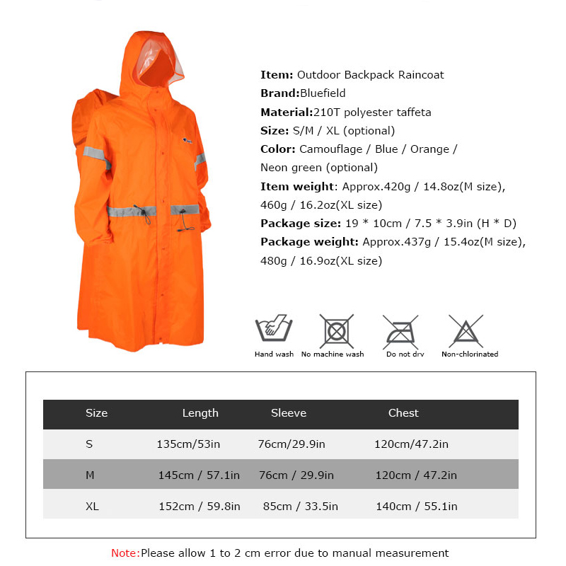 Unisex Yansıtıcı Açık Hava Tır - Women'S Fashion Rain Jacket incelemesi ve fiyatı