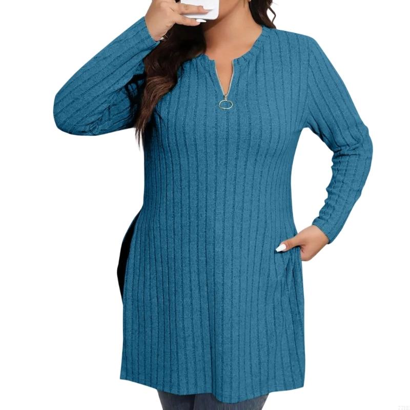 77HE Çeyrek Zip Kazak Kadın Uz - Women'S Fashion Quarter Zip incelemesi ve fiyatı